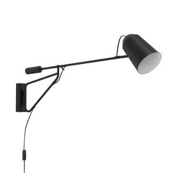 Настінний світильник Eglo LORETO 1 Black/White