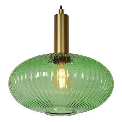 Підвісний світильник Lucide MALOTO &Oslash; 30 cm 1xE27 Green, Green, Зелений, Зелений