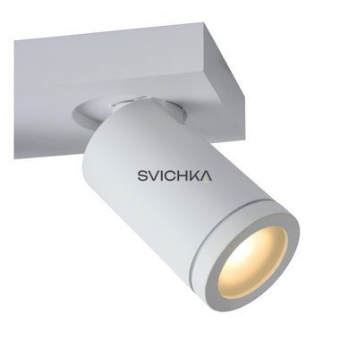Потолочный точечный светильник для ванной Lucide TAYLOR LED Dim to warm GU10 2x5W 2200K/3000K IP44 White