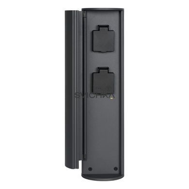 Стовпчик з розетками Lucide POWERPOINT, Anthracite