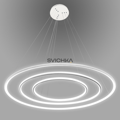 Люстра Circles LED SVK-SP806040-3K-WH, Білий, Білий, Білий