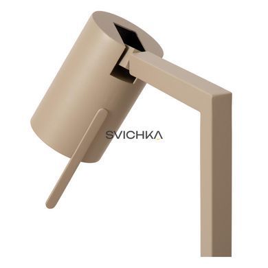 Настільна лампа Lucide LESLEY 1xGU10 Taupe, Taupe, Сіро-Коричневий, Бежево-коричневий, Бежево-коричневий