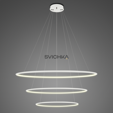 Люстра Circles LED SVK-SP806040-3K-WH, Білий, Білий, Білий