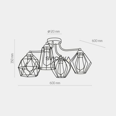Люстра TK Lighting 1645 Galaxy - 1645