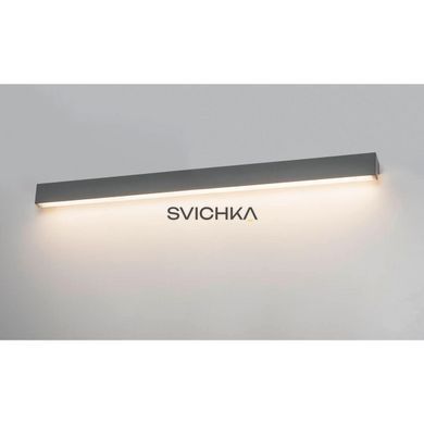 Настінно-стельовий світильник SLV L-LINE 120 LED, 3000К, grey, сірий, Сірий, Сірий, Сірий