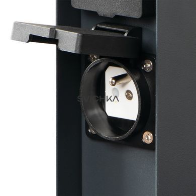 Стовпчик з розетками Kanlux DASTO Black