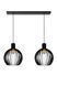 Підвісний світильник Lucide MIKAELA 2xE27 Black, BLACK