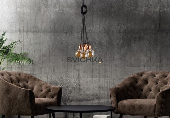 Підвісний світильник Nowodvorski CABLE BLACK/COPPER 9746, Мідний, Чорний