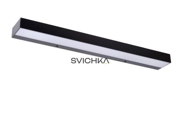 Настінний світильник для ванної Lucide ALEXA LED 1x8W 3000K IP44 Black, BLACK
