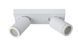 Потолочный точечный светильник для ванной Lucide TAYLOR LED Dim to warm GU10 2x5W 2200K/3000K IP44 White, WHITE