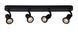 Потолочный точечный светильник Lucide JASTER LED LED GU10 4x5W 2700K Black, BLACK
