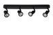 Потолочный точечный светильник Lucide JASTER LED LED GU10 4x5W 2700K Black, BLACK