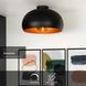 Потолочный светильник Lucide SHARAN &Oslash; 38 cm 1xE27 Black, BLACK