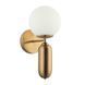 Бра Italux Aldeva, Brass/White
