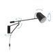Настенный светильник Eglo LORETO 1 Black/White