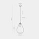 Подвес TK Lighting 4322 Fuente - 4322, Черный, Прозрачный, Янтарный