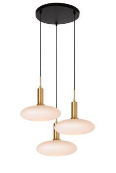 Підвісний світильник Lucide SINGALA 3xE27 Matt Gold / Brass, Matt Gold / Brass