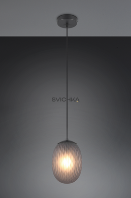 Підвісний світильник Trio FACETTE 1, Smoke