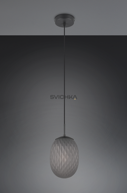 Підвісний світильник Trio FACETTE 1, Smoke