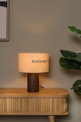 Настольная лампа Lucide TACHINA 1xE27 Natural