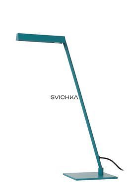 Настільна лампа Lucide LAVALE LED Dim. 1x3W 2700K Turquoise, Turquoise, Бірюзовий, Бірюзовий