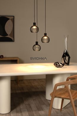 Подвесной светильник Lucide MIKAELA &Oslash; 32 cm 3xE14 Black