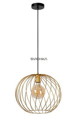 Подвесной светильник Lucide DANZA &Oslash; 40 cm 1xE27 Matt Gold / Brass