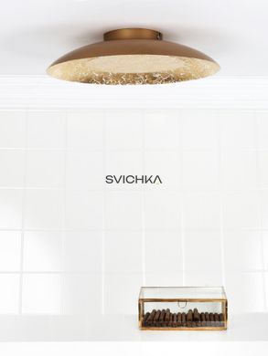 Стельовий світильник Lucide FOSKAL &Oslash; 34,5 cm LED 1x12W 2700K Brass, Brass, Латунь, Латунь