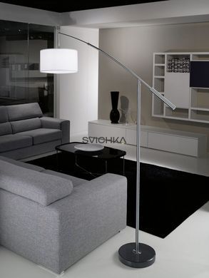 Торшер Eglo Nadina 92206, Нікель, Білий
