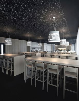Подвесной светильник Foscarini Tress grande, White