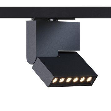 Світильник трековий однофазний KLOODI KD-STL0612 4K BK, Чорний