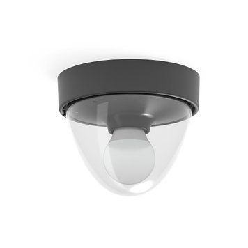 Вуличний світильник Nowodvorski NOOK BLACK/BLACK PL, Чорний, Чорний