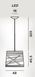 Подвесной светильник Foscarini Tress grande, White, Белый, Белый, Белый