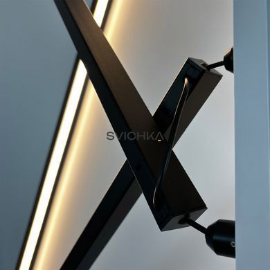 Настенный светильник Skarlat RWLB160 40W BK 3000K
