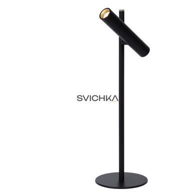 Настільна лампа Lucide PHILON &Oslash; 13 cm LED Dim. 1x4,5W 3000K Black, BLACK, Чорний, Чорний, Чорний
