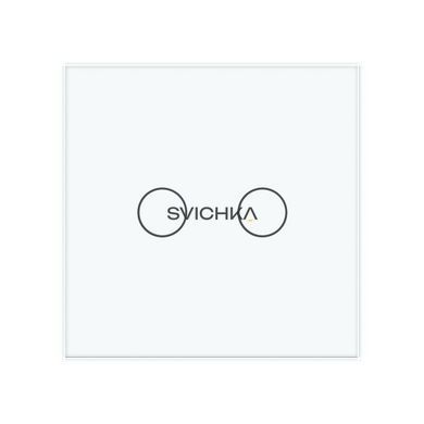 Розумний сенсорний прохідний/перехресний ZigBee вимикач 2 сенсора Livolo білий скло (VL-C702SZ-11)