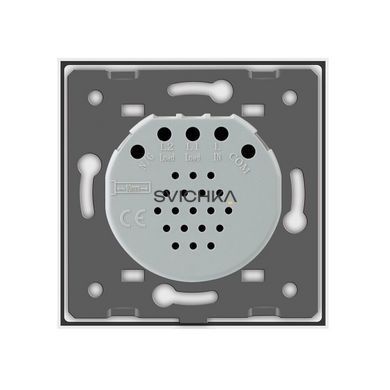 Розумний сенсорний прохідний/перехресний ZigBee вимикач 2 сенсора Livolo білий скло (VL-C702SZ-11)