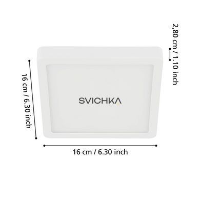 Потолочный светильник EGLO FUEVA 5, 11W, IP44, 3000K