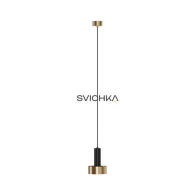 Світильник підвісний KLOODI DECO PE-LORA148 GU10 BK/GD, Чорний, Золотий