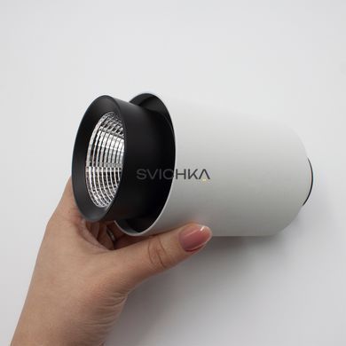 Накладной светильник Skarlat RSLC78015 15W WH+BK 3000K