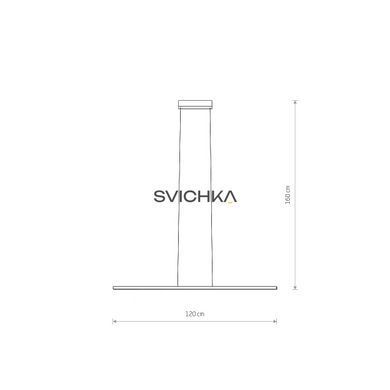 Підвісний світильник Nowodvorski BAR LED S, 3000K, Black, Чорний, Чорний, Чорний