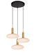 Подвесной светильник Lucide SINGALA 3xE27 Matt Gold / Brass, Matt Gold / Brass