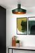 Стельовий світильник Lucide CARDIFF &Oslash; 40 cm 1xE27 Green, Green