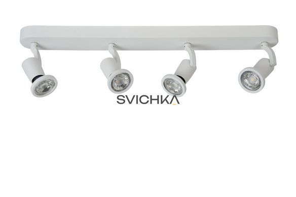 Стельовий точковий світильник Lucide JASTER LED LED GU10 4x5W 2700K White, WHITE