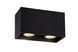 Потолочный точечный светильник Lucide BODI 2xGU10 Black, BLACK