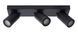Потолочный точечный светильник для ванной Lucide TAYLOR LED Dim to warm GU10 3x5W 2200K/3000K IP44 Black, BLACK