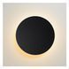 Настінний світильник Lucide EKLYPS LED &Oslash; 15 cm LED 1x7W 3000K Black, BLACK
