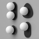 Бра Babich Studio BUBBLE B2, Black