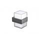 Настенный уличный светильник AZzardo LARS SQUARE 3000K Grey