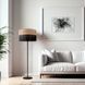 Торшер TK-Lighting NICOL, Black/Beige, Черный, бежевый, Черный, Бежевый, Черный